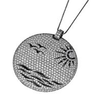 שרשרת חופש, זהב לבן 18 קראט בשיבוץ יהלומים, BLOOM תכשיטי יוקרה