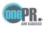 לוגו OnePR עמי קרסו