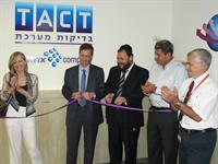 השר יצחק הרצוג חנך את משרדיה של טאקט בדיקות, חטיבת הבדיקות של מטריקס במודיעין עילית 