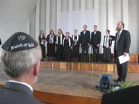 הטקס. קרדיט: מיכאל פרוינד. אין צורך בתשלום