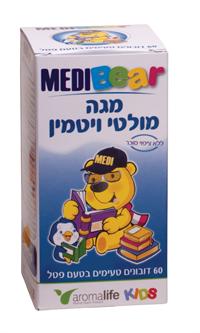 מדיבר מגה מולטי ויטמין לילדים ארומה לייף