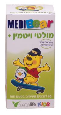 מדיבר מולטי ויטמין פלוס לילדים ארומה לייף