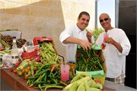 מימין השף אילן גרוסי והשף רועי ענתבי. צילום אבי חיון