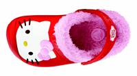 HELLO KITTY-LINED-CLOG_K_RED