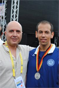 יונסי ומדלל. צילום: גיל סימקוביץ'