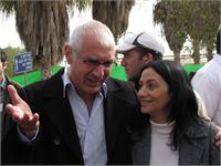 אורית נוקד וחיים ילין באירוע מופ דרום