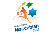 לוגו המכביה 2013