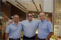 מימין: אבי מרקוביץ אלי להב ואבי שיטרית. צילום: דודו גרינשפן