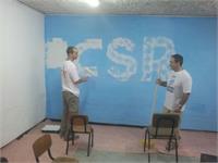 יום המעשים הטובים: עובדי CSR ישראל צובעים מרכז נוער בחיפה 