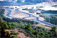 כביש 70 המשודרג, גשר הכניסה מזרחית לפוריידיס וכביש העלייה לזיכרון יעקב