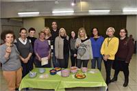קטי שגיא מנהלת האגף לרווחת המשפחה ויצו ישראל דורון כהו סמנכל שיווק מבושלת גננות וסייעות ויצו גבעתיים צילום ישראל מלובני