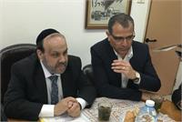 ראש העיר ושר הדתות דוד אזולאי בבית שאן -דוברות העירייה