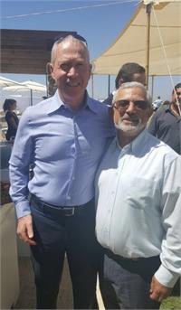 בתמונה: ראש העיר ושר הבינוי והשיכון בפגישה שקיימו השבוע לפני ישיבת הממשלה שנערכה השבוע בגולן.
