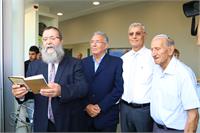 שלמה בוחבוט, הרב בוארון יצחק ניסן ואביו (צילום- שלמה שרביט)