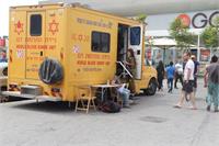 התרמת הדם - צילום דוברות מדא