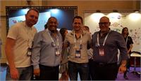 דן ליכטנפלד, מנכ"ל IdeoDigital, אורי צרור, מנכ"ל Paneco, דרור שקד, סמנכ"ל IdeoDigital, ו-יאריק גולדוורג, מנהל תחום eCommerce  ב- IdeoDigital