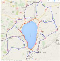 מפת כבישי האזור