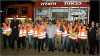 מתנדבי יחידה ההצלה ביבנה