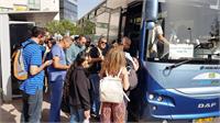 מערך שאטלים להר חוצבים בירושלים במימון המשרד להגנת הסביבה. צילום: מנהלת הר חוצבים.