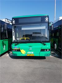 אוטובוס חשמלי של חברת אגד. צילום: המשרד להגנת הסביבה
