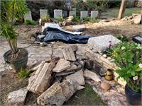 נזק לקברי הטייסים   צילום: דוברות מוא"ז עמק הירדן