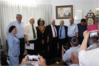 בין האורחים פרופ' שמעון שטרית, צביקה גנדלמן, פרופ' אהרון ממן, הרבנית ברוריה זבולוני איפרגן ועוד 