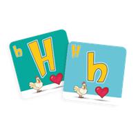 קלפים ממשחק הזיכרון באנגלית ABC