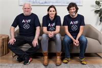 צוות מוביל AiVF- משמאל לימין: פרופ' דני זיידמן, דניאלה גלבוע, פרופ' דן אריאלי. קרדיט צלם: אייל טואג