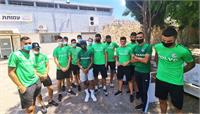 נוער מכבי חיפה בעמותת יד עזר לחבר, צילום: גו הריש