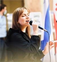 קריסטי ג'פרידזה מגיאורגיה לירושלים למופע הזדהות ותמיכה בישראל 
