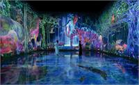 teamLab, Catching and Collecting Extinct Forest (c) teamLab -1