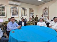 הערכת מצב השר לשירותי דת מנכ"ל המשרד ונציגי צה"ל 