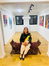 סמאח עווד בעלת הגלריה