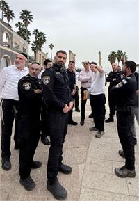 פרויקטור ההילולא ומפקד משטרת טבריה 