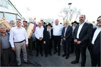 מנכ"ל המשרד לשירותי דת יהודה אבידן, ראש עיריית טבריה יוסי נבעה, יעקב כהן פרויקטור הילולה, צורי פורת מנהל אגף בכיר שירות, יו"ר המועצה הדתית טבריה יעקב 