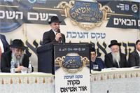 יו"ר המועצה הדתית בצפת הרב לחיאני בדברי ברכה 