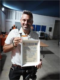 תעודה לחיים מלספין המייצג את שתי העמותות 