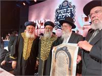 הרב יאיר הדאיה במעמד ההכתרה 